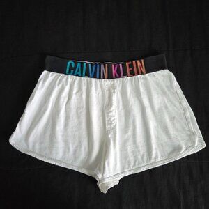 Calvin Klein White Pride Edition Boxers, Large